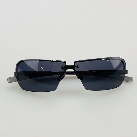 Prada Sunglasses mod. SPR 70A 7AB-1A1 Brown Rimless Made in Italy Vintage Y2K - Picture 9 of 11